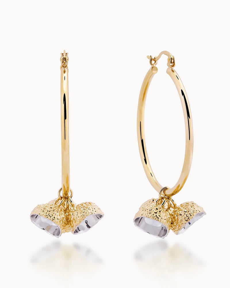14K Gold Acorn Earrings | Erdem Akan X Runda