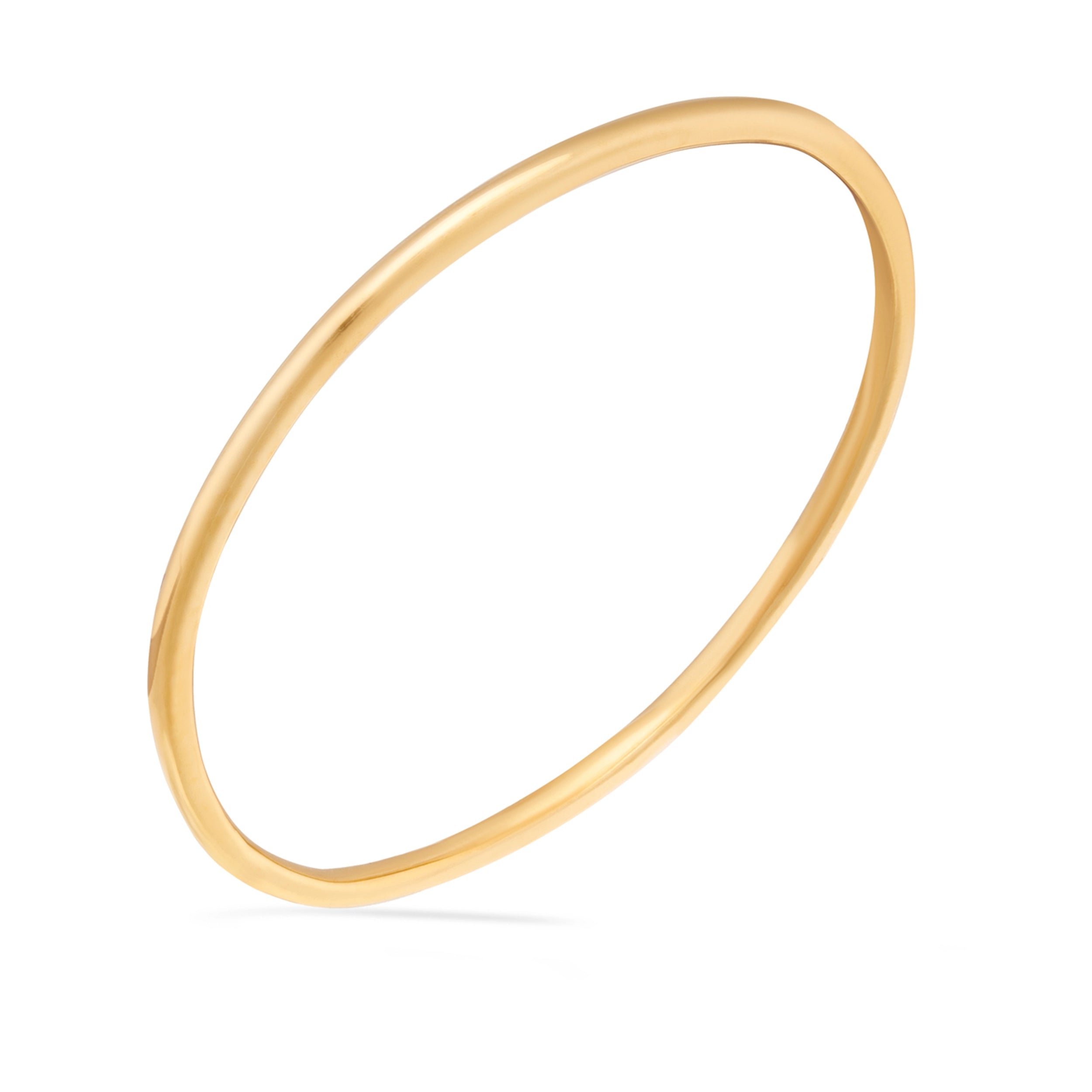 14K Solid Gold Minimal Ring - Harmony Collection