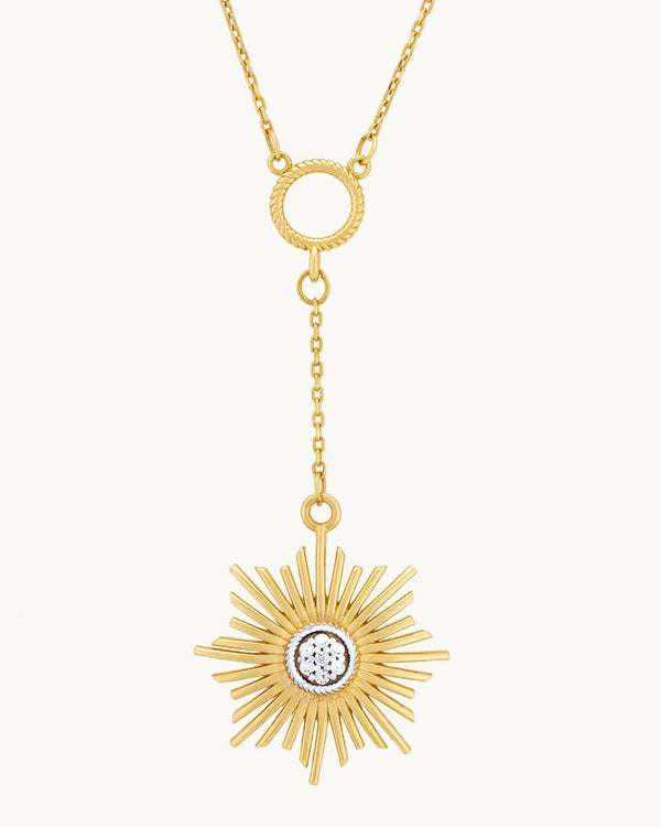 14K Gold Rebirth Diamond Necklace