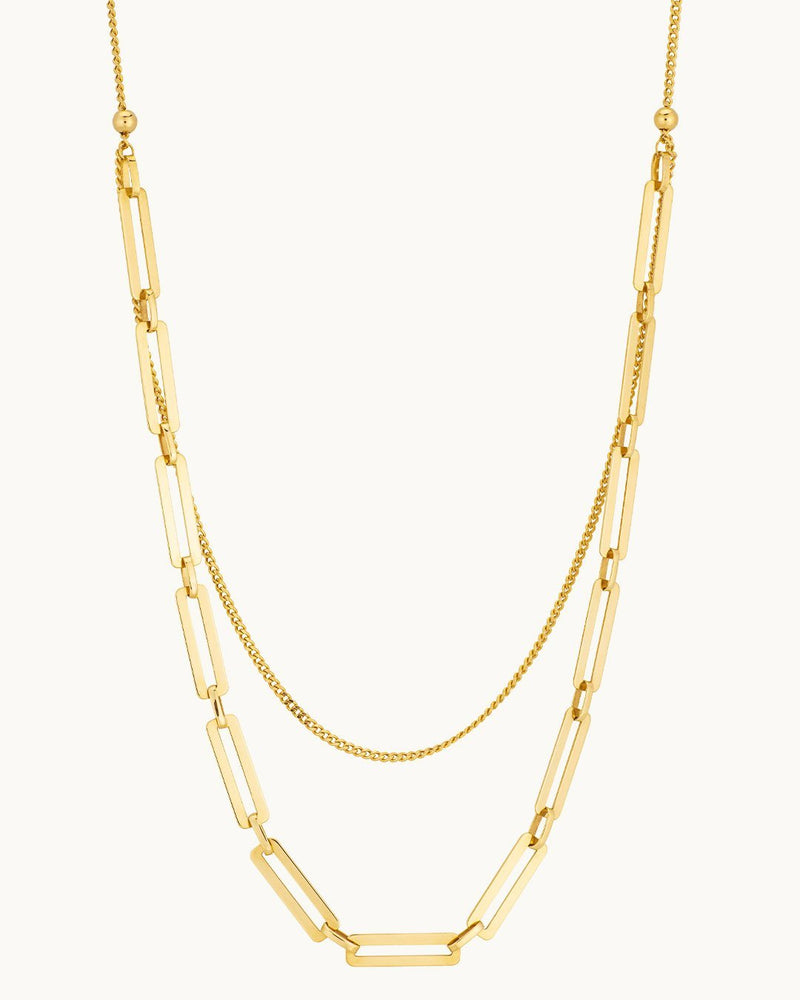Fragments of Nature 14K Gold Necklace