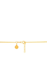 14K Gold Plated Helios' Light Silver Necklace