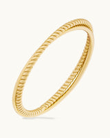 Spiral 14K Gold Ring