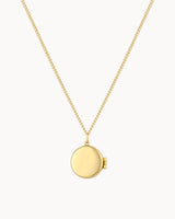 14K Solid Gold The Timeless Love Locket Necklace