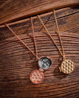 14K Solid Gold The Connection Rose Gold Locket Necklace