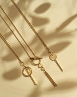 14K Gold Nature's Eye Necklace