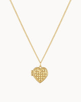 14K Solid Gold The Secret Locket Necklace