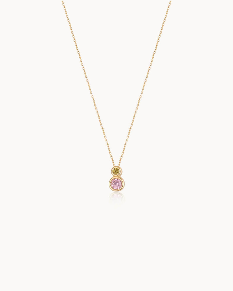 14K Gold Mimosa Necklace