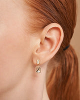 14K Gold Valor Natural Pearl Earrings