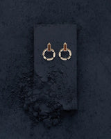 Dreamland 14K Solid Gold Carnelian Stone Minimal Dainty Earrings